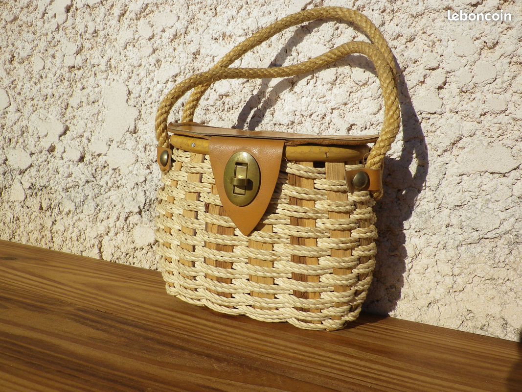 Sac en rotin • Essence du Bois