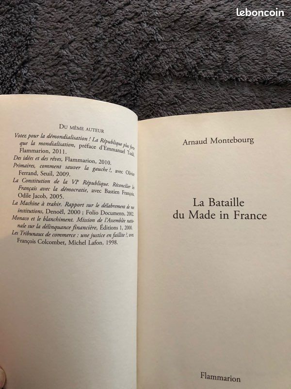 Livre : la bataille du made in France NEUF (image 3)