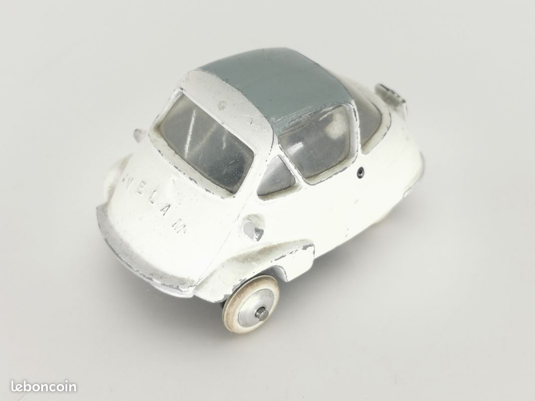 Micro Voiture Isetta Velam Quiralu – Zamak Blanc – Collectionneur (17+) – Occasion
