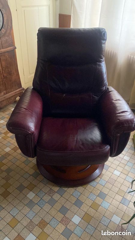 Fauteuil en cuir (image 5)