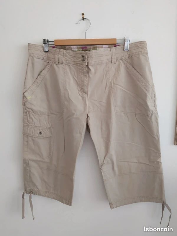 Bermuda pantacourt femme Quechua taille 48 Vêtements