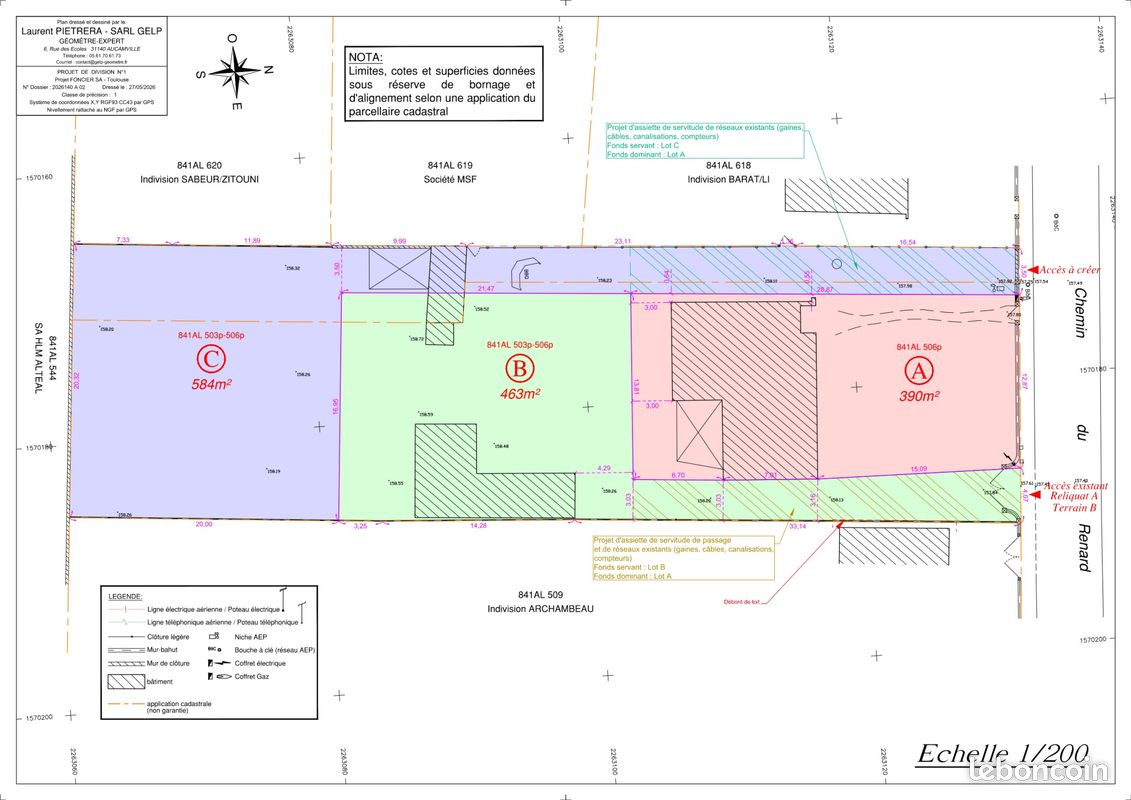 Terrain Toulouse · 95 500 €