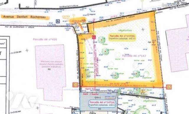 Terrain 642 m² LANCON PROVENCE (image 4)