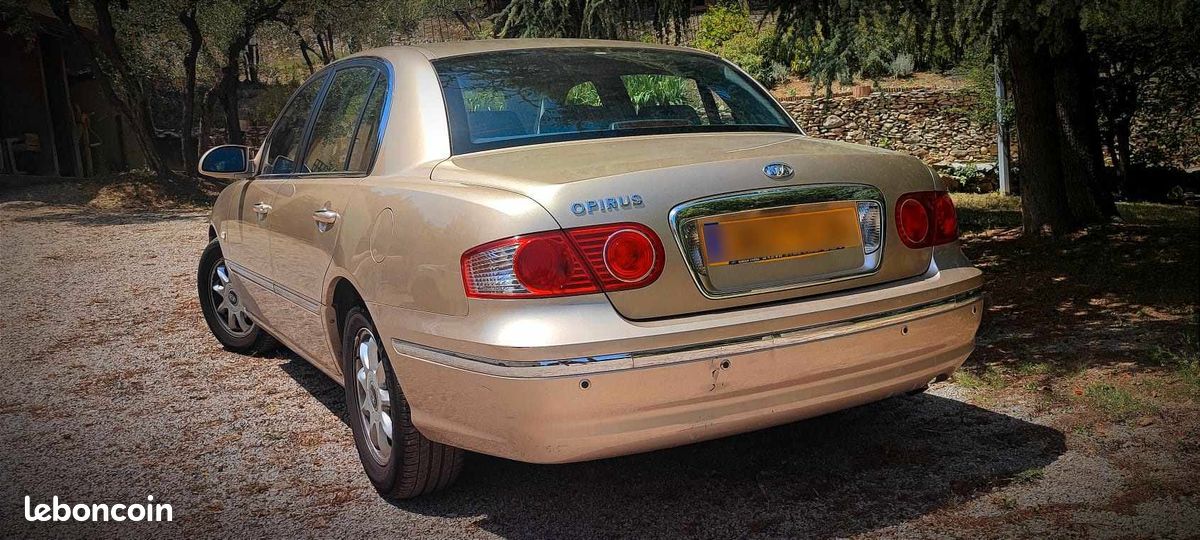 KIA OPIRUS 3,5L V6 206cv ,1er main, an 2005 ,ct ok , équipée éthanol homologué, ech poss (image 2)