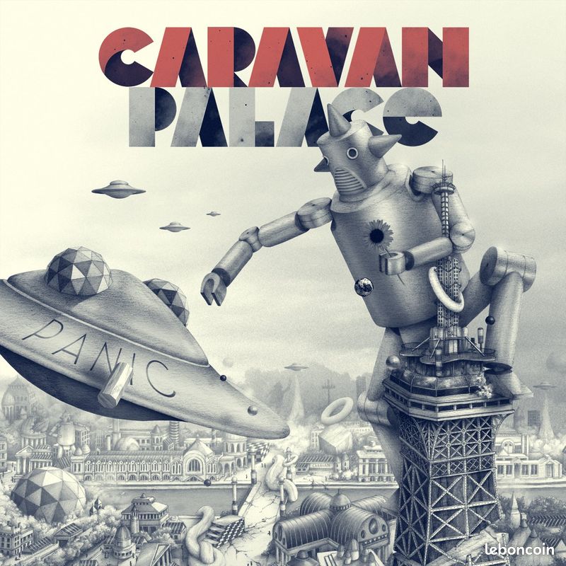 Cd caravan palace panic (image 1)