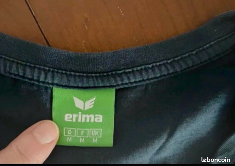 T. Short bleu marine homme : Erima (image 5)