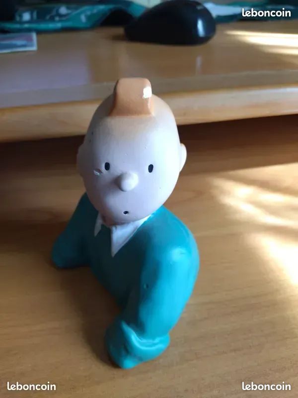 Buste Tintin Résine Beige 34x38 Cm – Diorama, Collection 1991