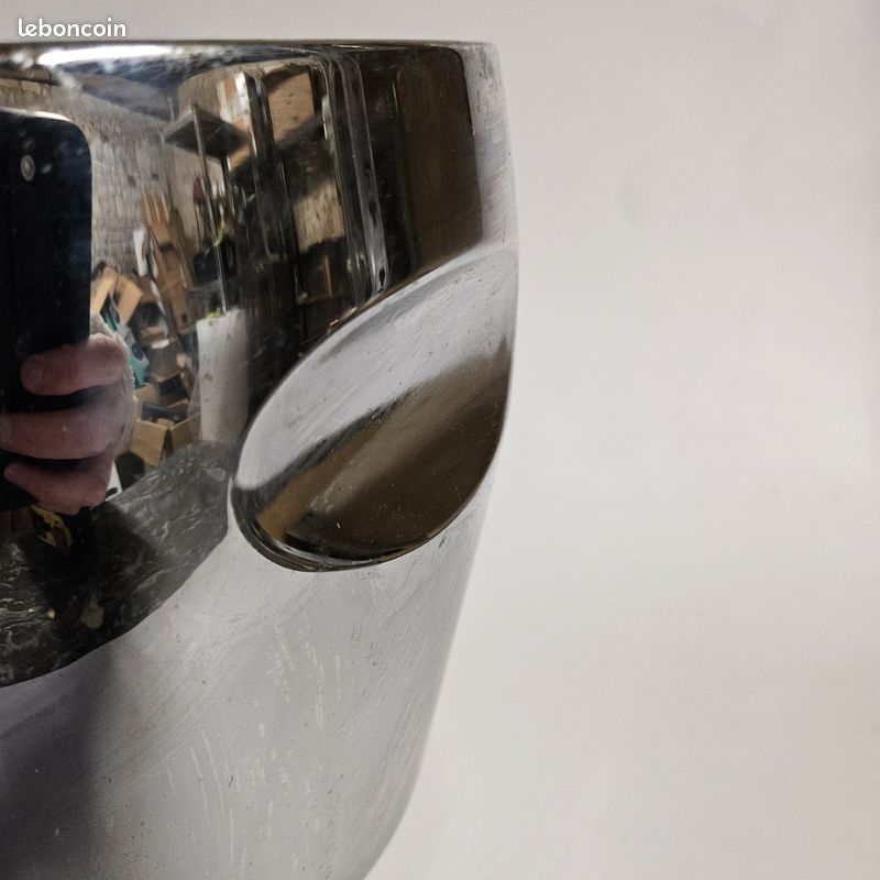 Seau à Champagne Alessi Modèle 872 Poli – Design Massoni Mazzeri, Métal