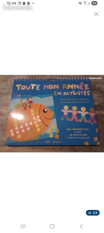 Calendrier pour petit gomment activité (image 1)