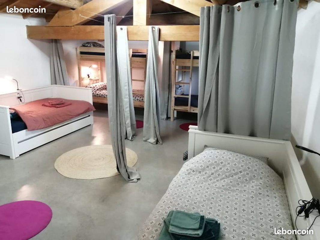 Gîte de Groupe, Maison Ardéchoise piscine & cheminée LE PAS SAGE AU TRIBLE GLUIRAS (15p) (image 4)