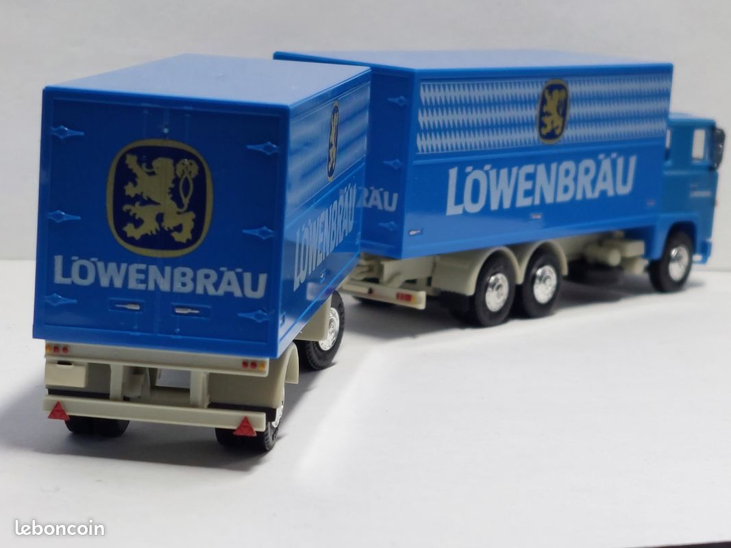 BREKINA 58509 Fiat 690T Tracteur Semi-Remorque Cargaison Bois Échelle Ho 1:87 eB