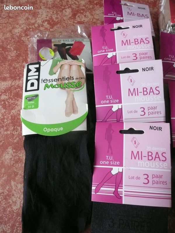 Mis bas femme taille unique neufs Vêtements