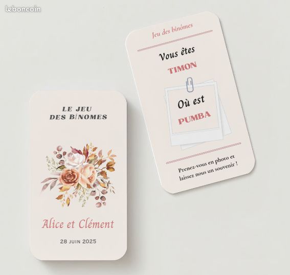 Jeu des binômes (image 11)