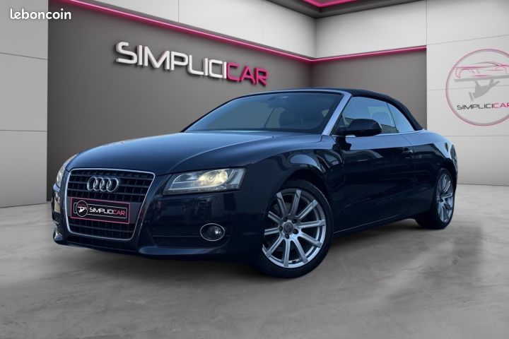 AUDI A5 CABRIOLET 2.0 TFSI S LINE PLUS MULTITRONIC 211Ch ENTRETIEN SUIVI Garantie 12 mois (image 4)