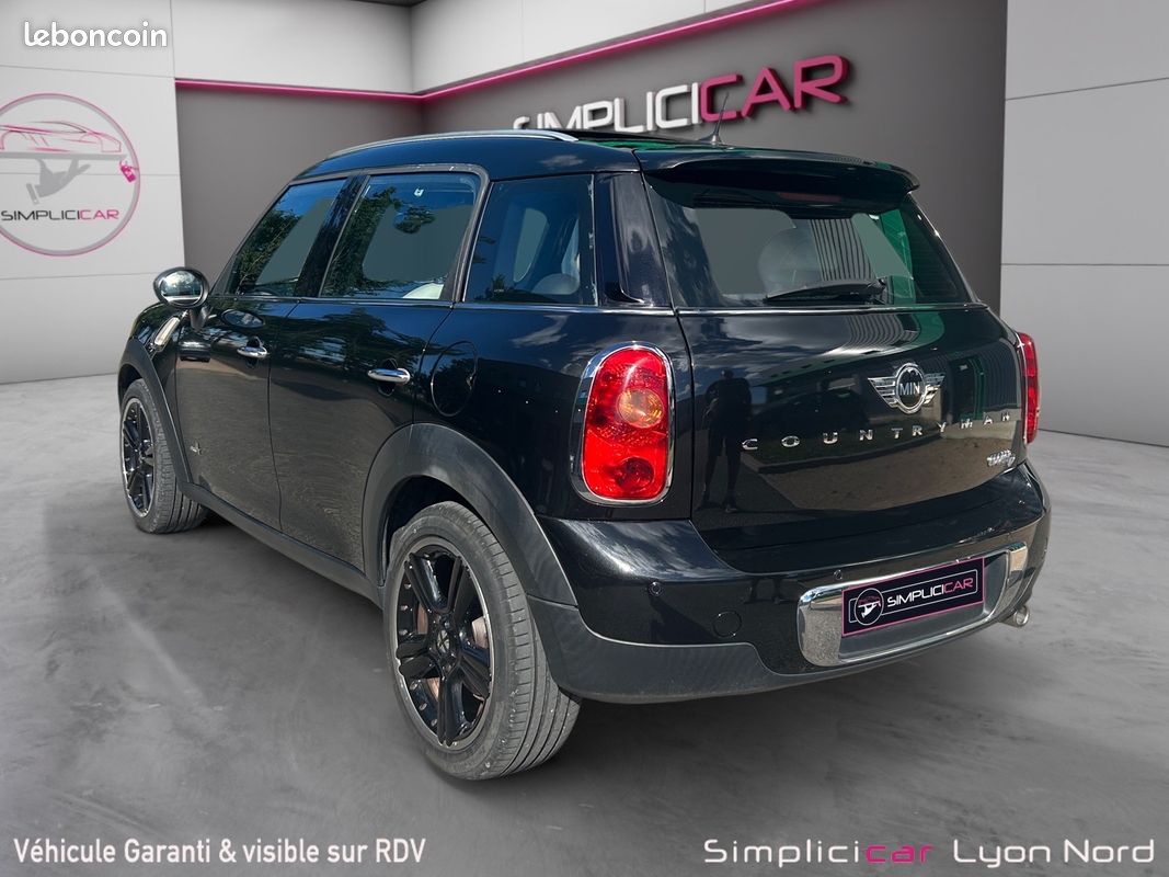 MINI MINI COUNTRYMAN COOPER D 112 ALL4 PACK RED HOT CHILI toit ouvrant panoramique 112Ch Garantie 12 mois (image 5)