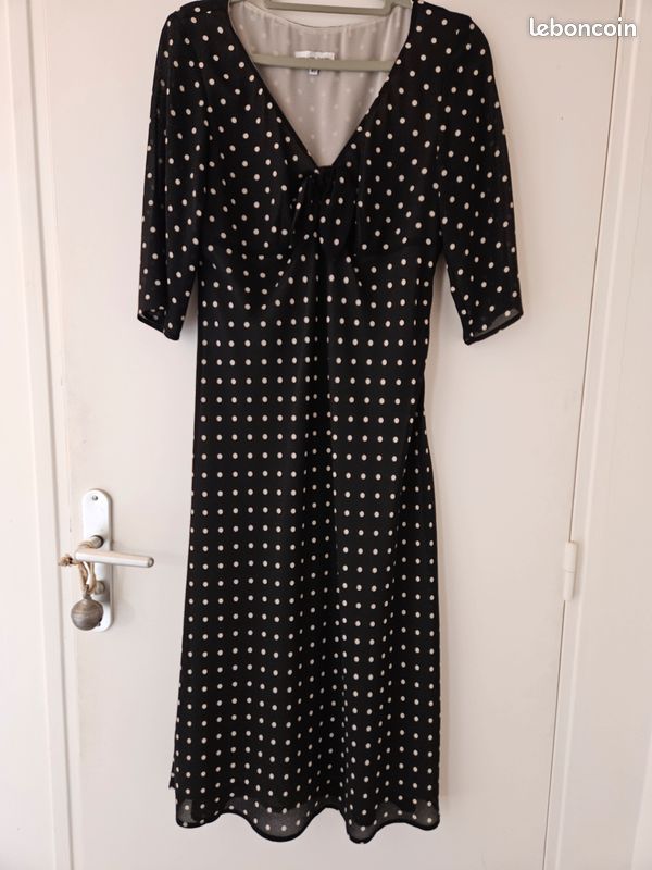 Robe PABLO Gérard DAREL - Jaune - Taille 36 - Longueur 83 Cm - Bon état