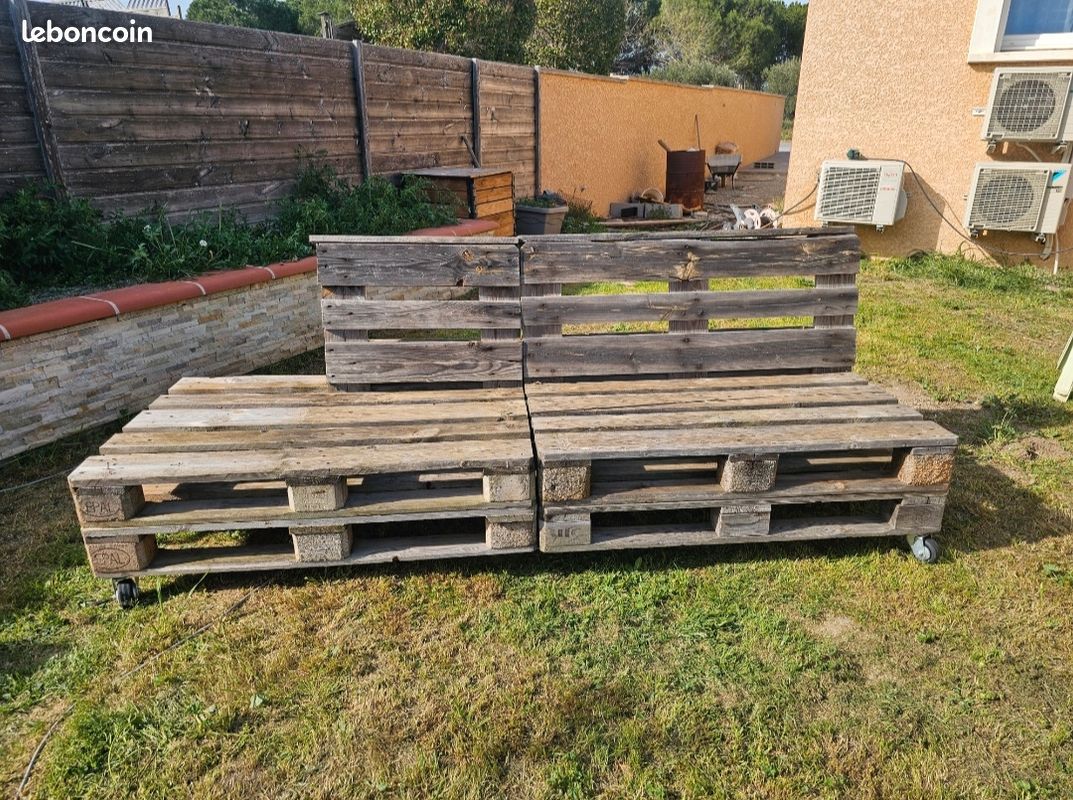 Canapé palettes (image 1)