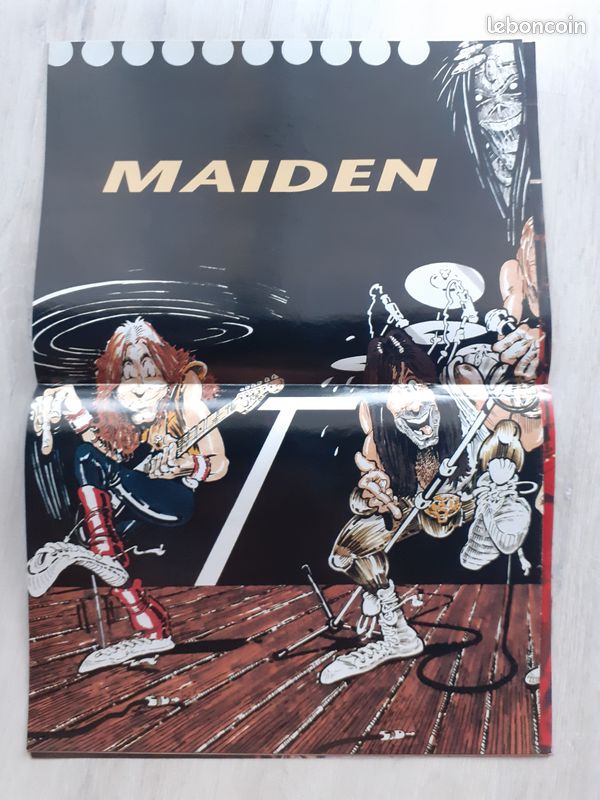 Metal attack especial iron maiden+poster (image 3)