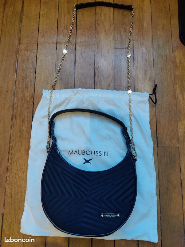 Sac à main demi-lune Mauboussin NEUF Une Princesse dans la Ville