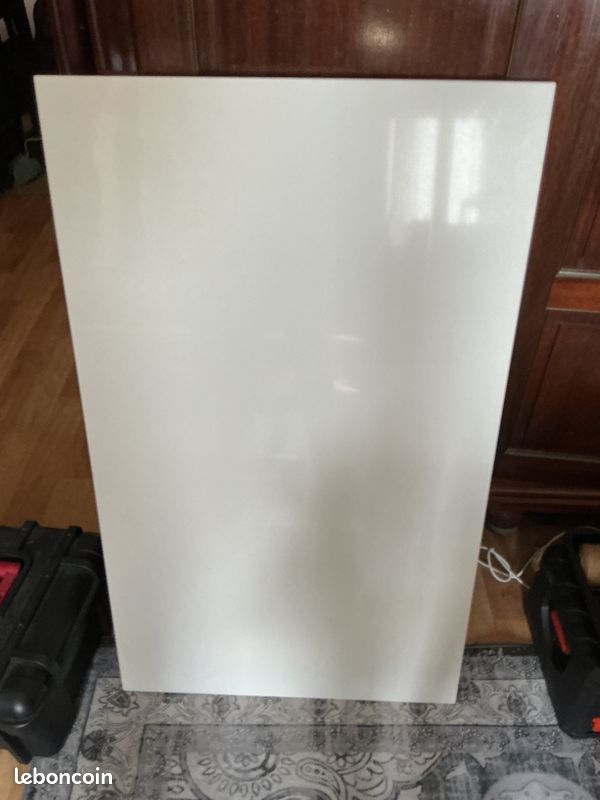 Plaque en quartz massif 90 × 53,7 cm – Épaisseur 12 mm – Sans découpe (image 1)