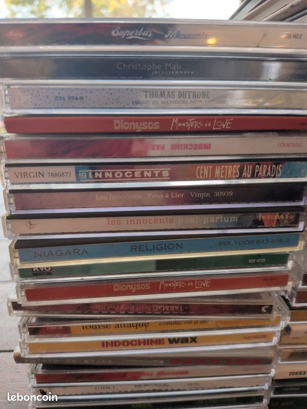 Lot de 87 cd punk rock reggae chanson française (image 11)