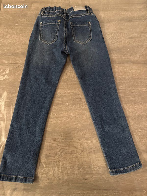 Jean fille slim NEUF taille 6 ans (image 3)