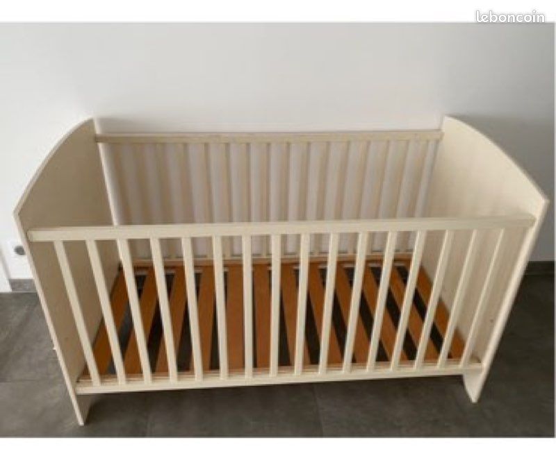 Lit bébé 70*140 et commode langer (image 2)