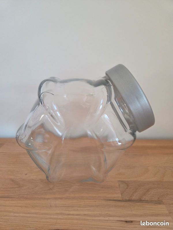 Bonbonnière transparente IKEA
