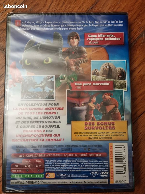 DVD neufs sous blister enfants/adultes (image 5)
