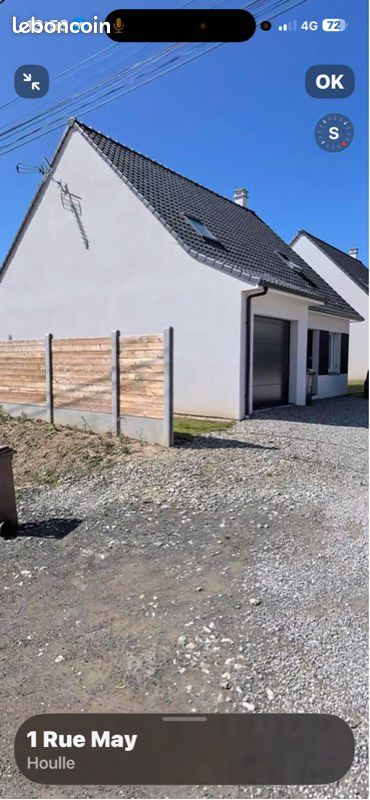 Maison 5 pièces 93 m² · à Houlle · 93 m² · 930 €