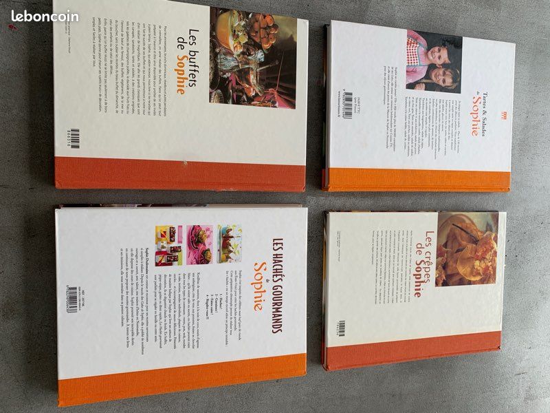 Lot de4 livres de cuisine de Sophie (image 2)