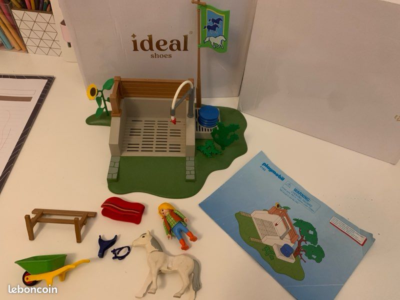 Playmobil box de lavage cheval (image 3)
