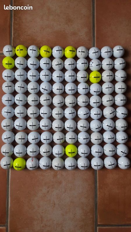 100 balles de golf Taylormade Distance (image 1)