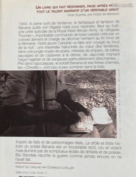 La Drôle et Triste Histoire du Soldat Banana par Biyi Bandele (Grasset-2009) (image 3)