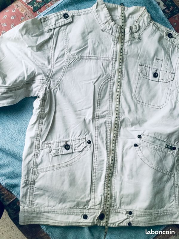Blouson homme en toile taille S (image 9)