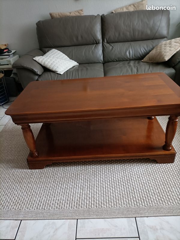 Table basse merisier (image 2)