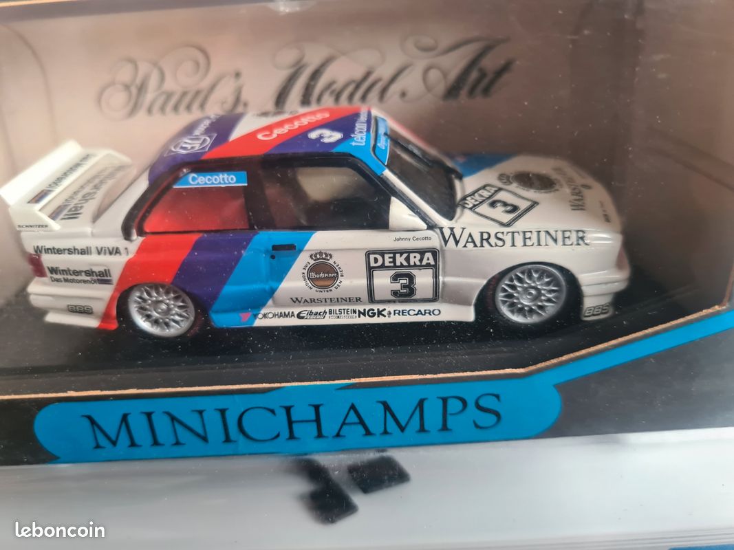 Transporteur BMW Unitron DTM 1992 - Eligor LBS 1/43 - Miniature Voiture