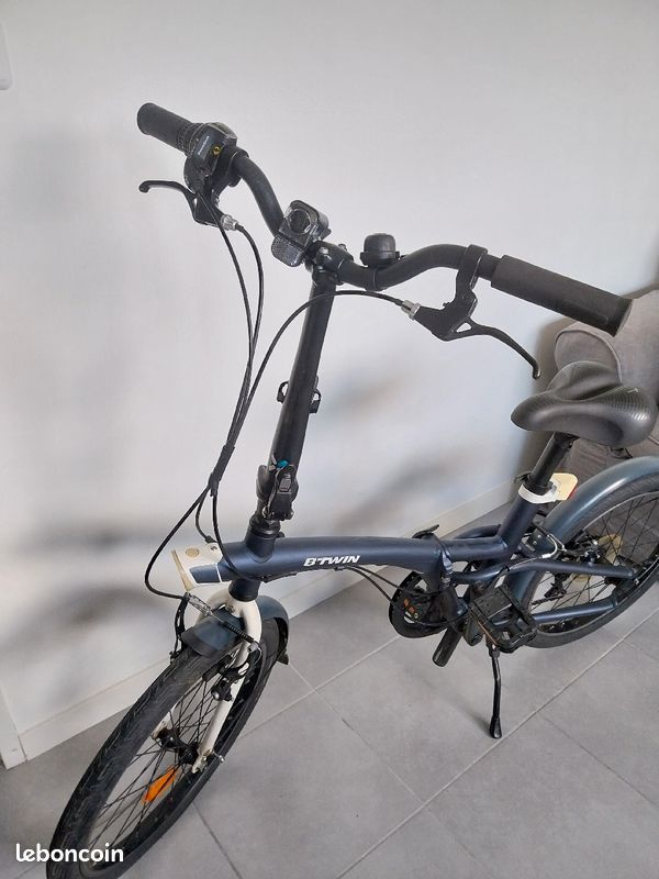 Folding Bike Decathlon Velo Pliant Tilt 500 Velo Pliable Btwin