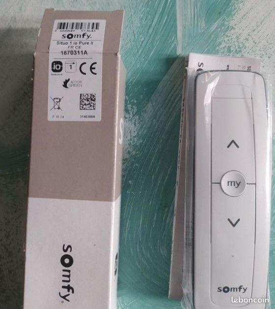 Télécommande Somfy Situo 1 io Pure 2 Neuve (image 1)