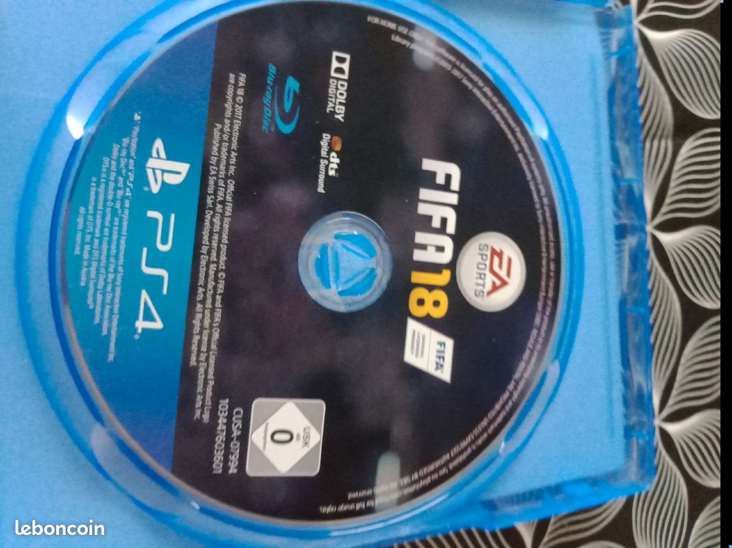 Jeux vidéos PS4 FIFA 18 et Ben 10 (image 2)