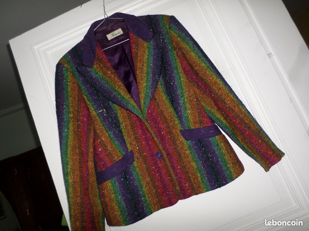 SPLENDIDE veste multicolore - T 40/42 (image 1)