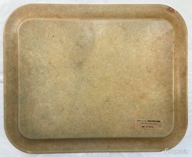 Plateau De Service Manover édition De Luxe Signé Carzou - Bois - XIXe