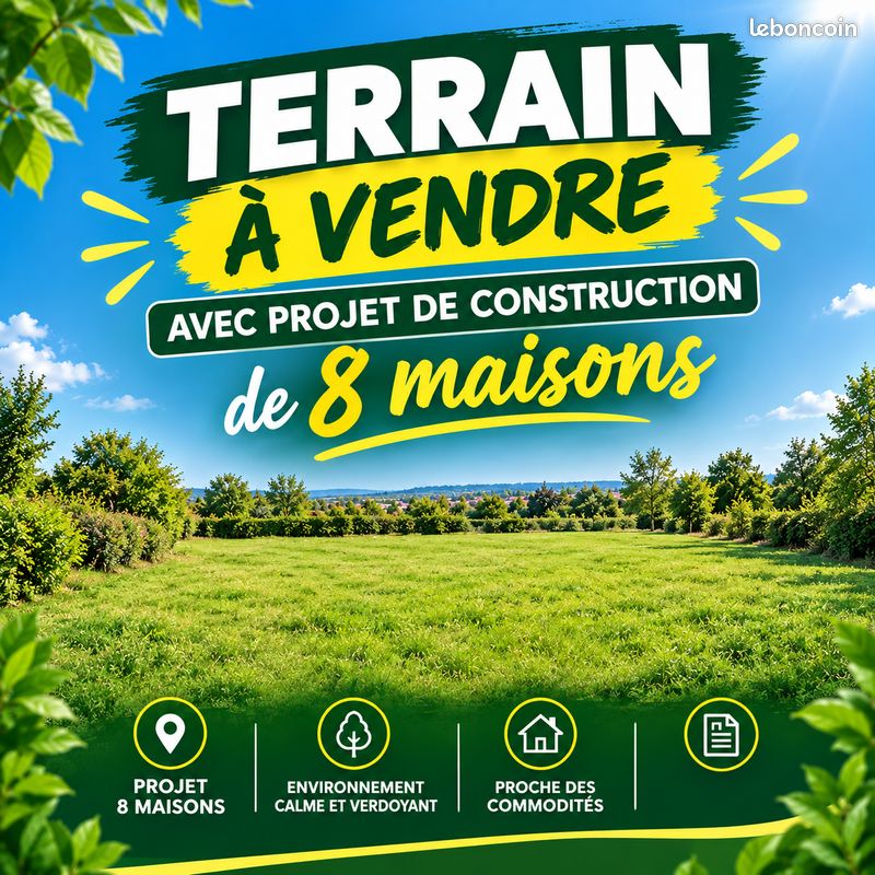 Terrain 9299 m² · à Vigoulet-Auzil · 9 299 m² · 835 000 €