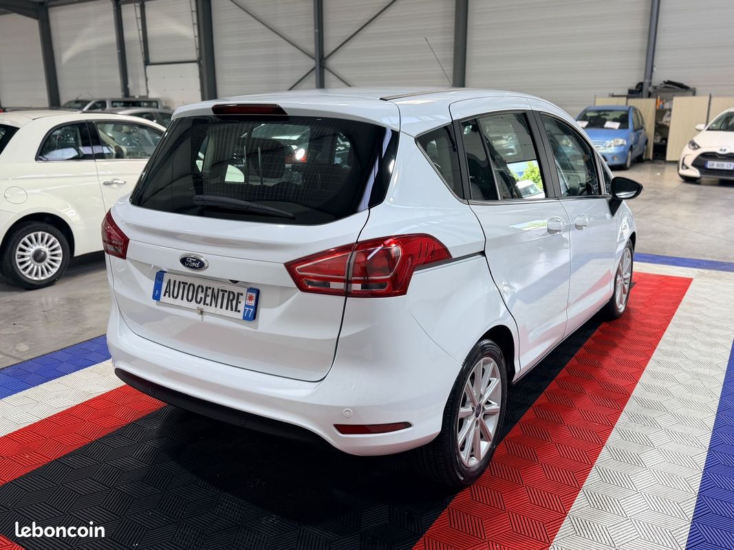 Ford b-max 1.6 ti-vct 1°5 ch powershift titanium en boite auto / radar av et ar / camera de recul / clim / garantie (image 2)