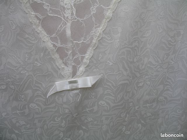 CHEMISE de NUIT ROMANTIQUE N°3 Liquette uuu (image 7)