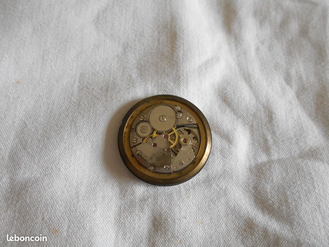 Balancier Complet Montre DUROWE 451 LIP R557 – Neuf Sans Boîte – Pièce Horlogère