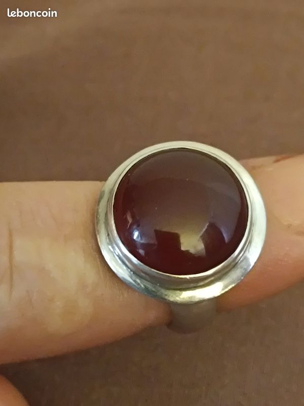 Bague en argent massif (image 6)