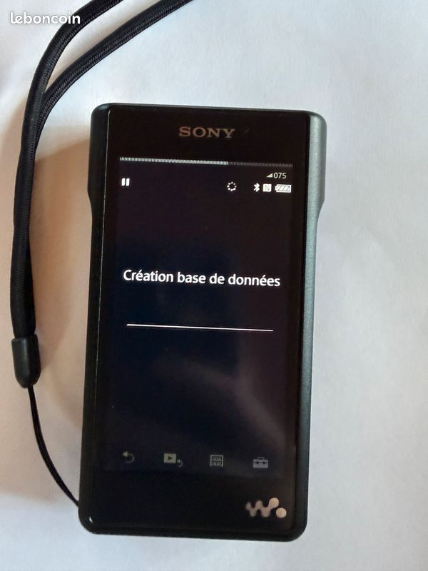 Walkman Sony WM1A - Lecteur Audio Numérique Haute Résolution - Noir (occasion)