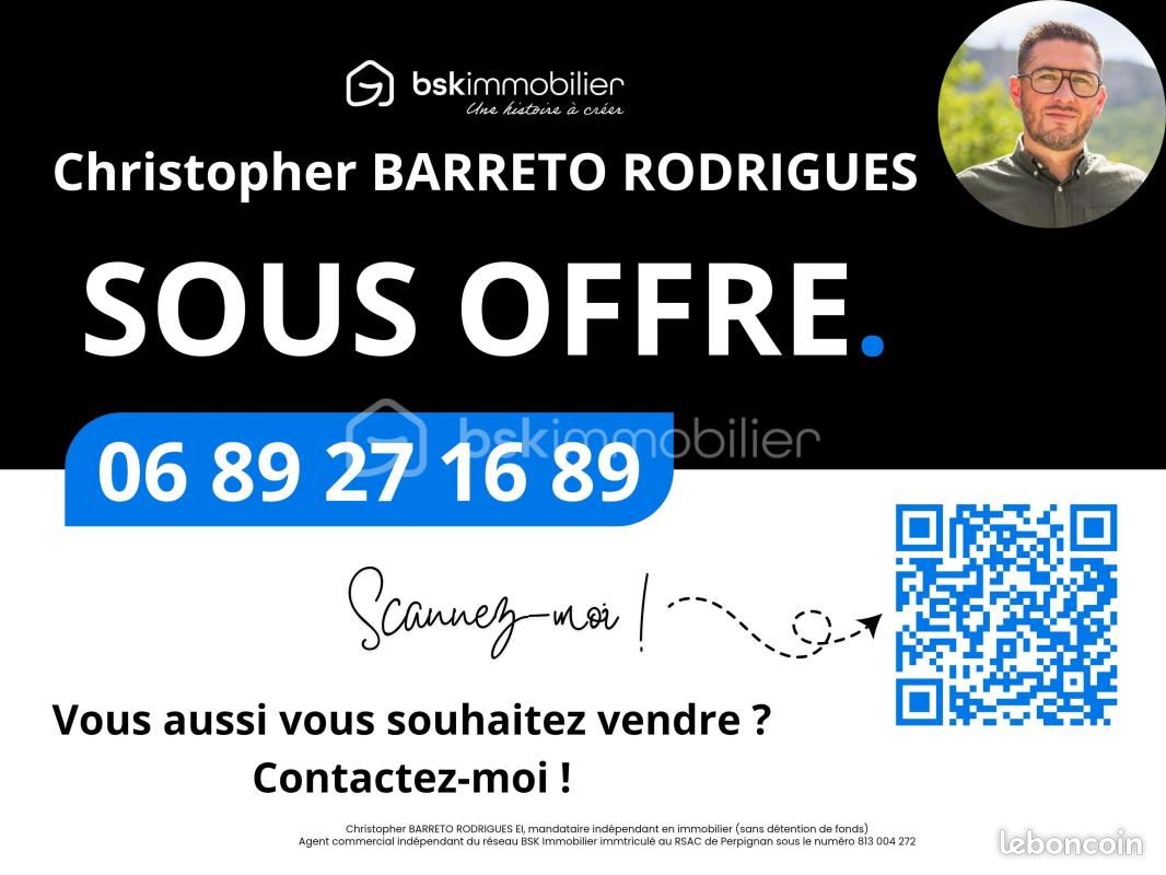 Maison 3 pièces 46 m² · à Tautavel · 46 m² · 55 000 €