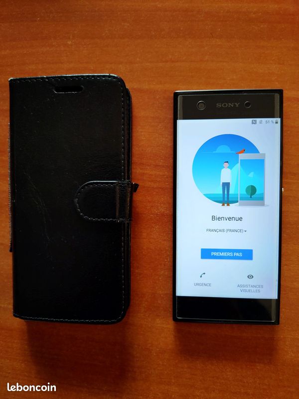 Téléphone Portable SONY Xperia XA1 Noir - 32 Go - Occasion Avec Micro-rayures